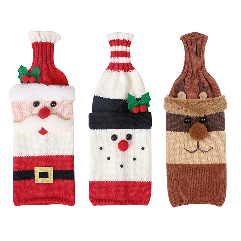 Christmas Characters Wine Cozies