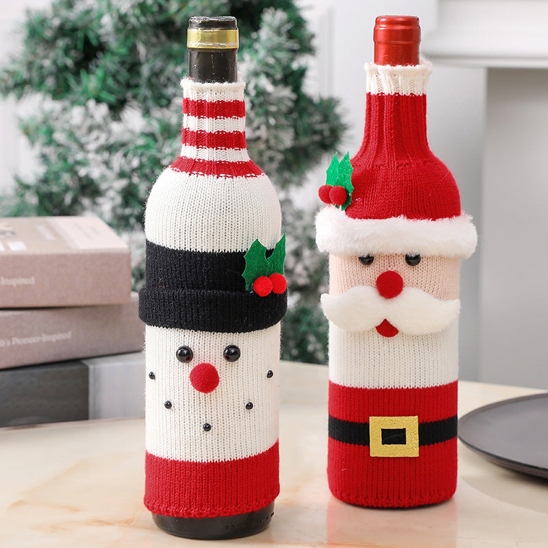 Christmas Characters Wine Cozies