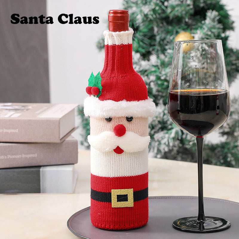 Christmas Characters Wine Cozies