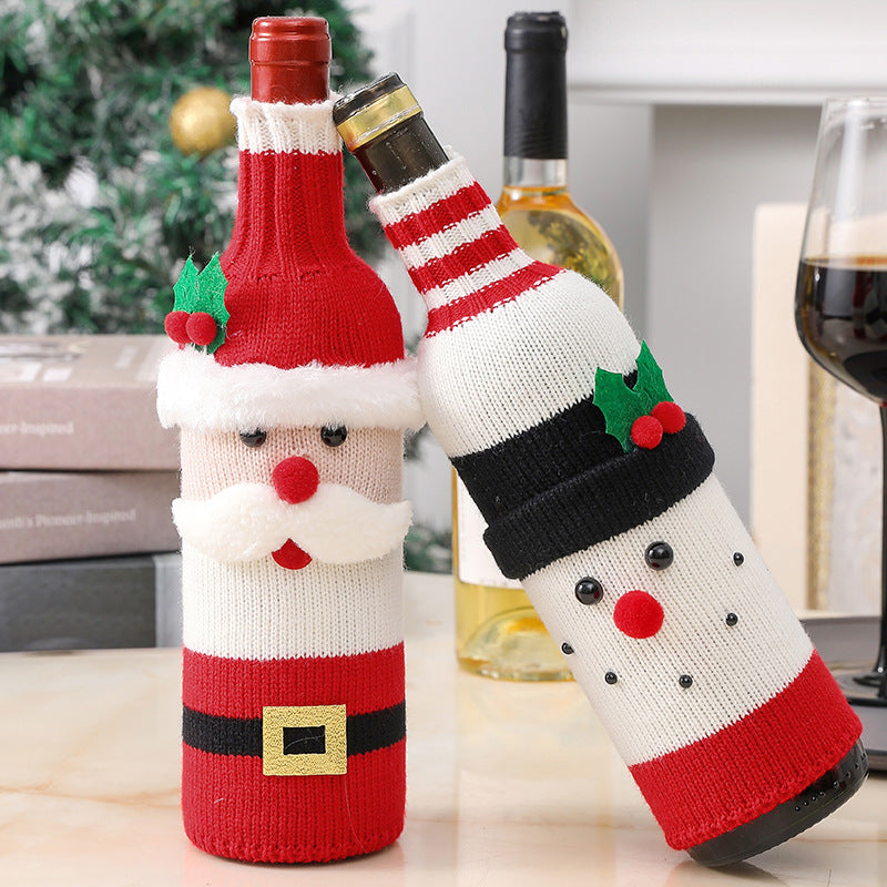 Christmas Characters Wine Cozies