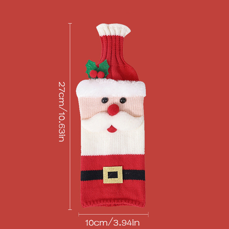 Christmas Characters Wine Cozies