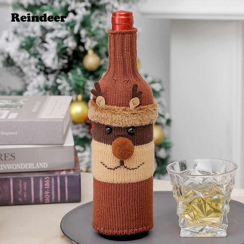 Christmas Characters Wine Cozies