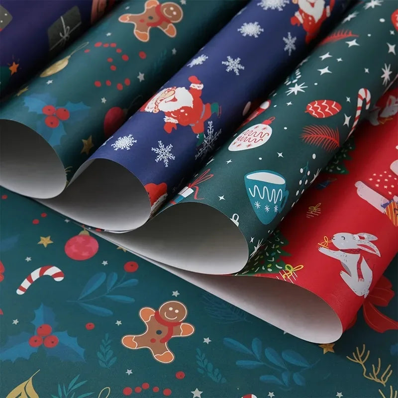 Large Christmas Wrapping Paper Bundles